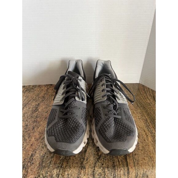 Mens On Cloud Cloudswift 2 Helion Speedboard Rock/Slate Grey Running Shoes 10 - Picture 3 of 8
